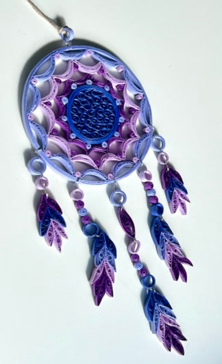 Dream Catcher Lilla color Wall hanging